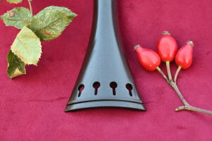 Geigen-Saitenhalter ohne Feinstimmer