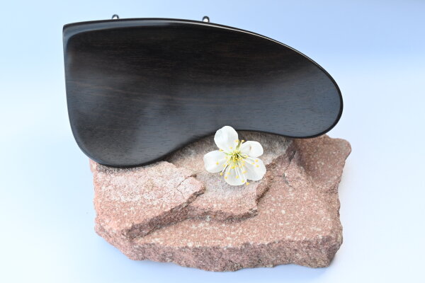 Ebenholz-Kinnhalter "Berber" für Geige, Elgandal
