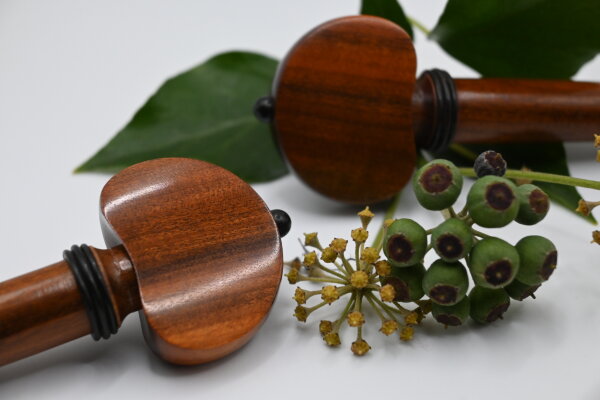 Paela-Cellowirbel "Aurora" deluxe, mit Ebenholz, Hill