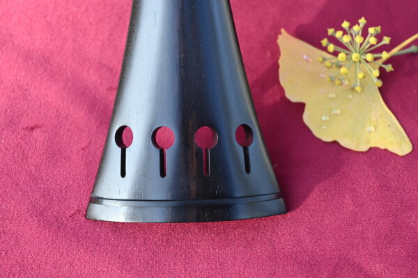 Cello-Saitenhalter aus Ebenholz, franz., Elgandal-Serie