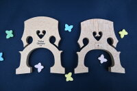 Steg für Kindercello, Teller**, französisch, 3...
