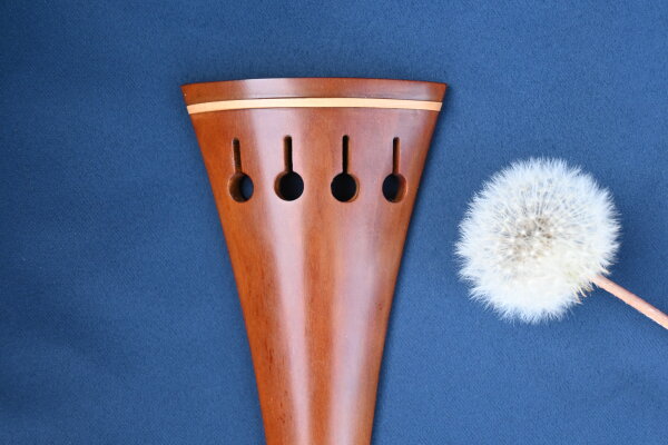 Buchs-Cello-Saitenhalter mit Buchsreif, franz., Elgandal-Serie