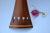 Buchs-Cello-Saitenhalter mit Buchsreif, franz., Elgandal-Serie