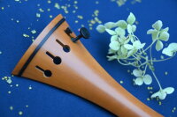 Buchs-Saitenhalter deluxe mit Ebenholzreif, Geige,...