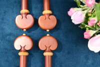 Buchs-Herzwirbel f&uuml;r Cello, "Elgandal", mit Buchsverzierung