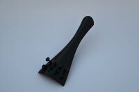 Hohler Geigen-Saitenhalter Ebenholz, 4 Feinstimmer, franz.