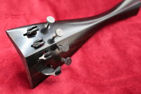 Ebenholz-Saitenhalter für Cello, engl./Hill, 4 Feinstimmer