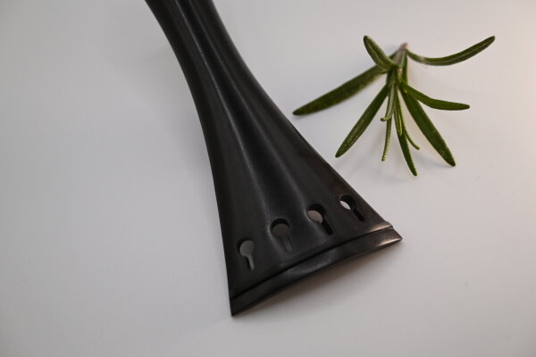 Ebenholz-Saitenhalter Violine, franz&ouml;sisch, Elgandal-Reihe