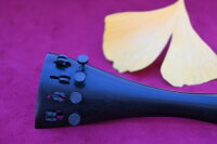 Ebenholz-Saitenhalter Violine, franz&ouml;sisch, 4 Feinstimmer