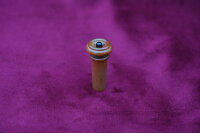 Buchs-Endknopf deluxe mit Ebenholz-Pin für...