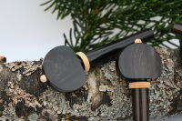 Eisenholz-Geigenwirbel deluxe "Aurora", mit Buchs-Pin, Hill